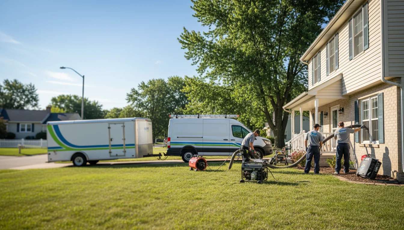 Flooded Basement Restoration And Cleanup With Repair in Cartwright, ND near me